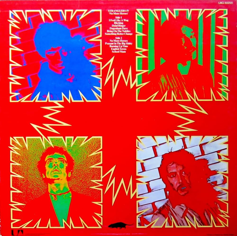 THE STRANGLERS ノーモア・ヒーローズ・ ストラングラーズ LP no more heroes LP - Amazon.com Music